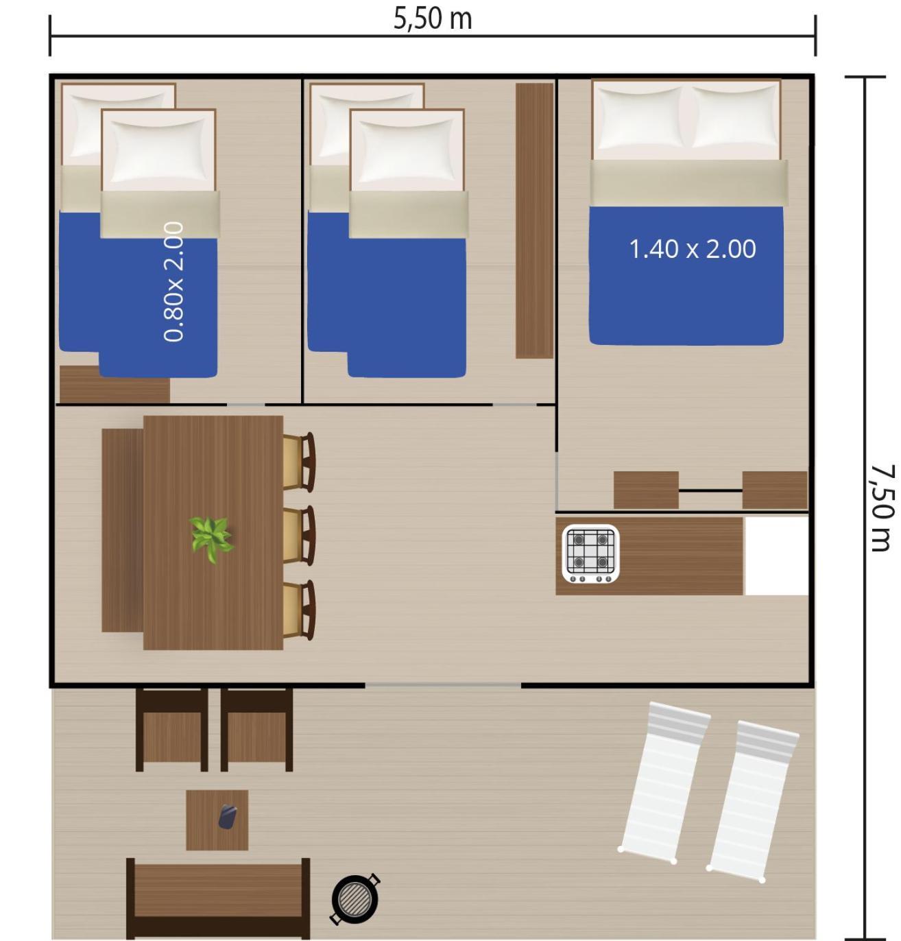Easyatent Safari Tents Bijela Uvala Kamp
